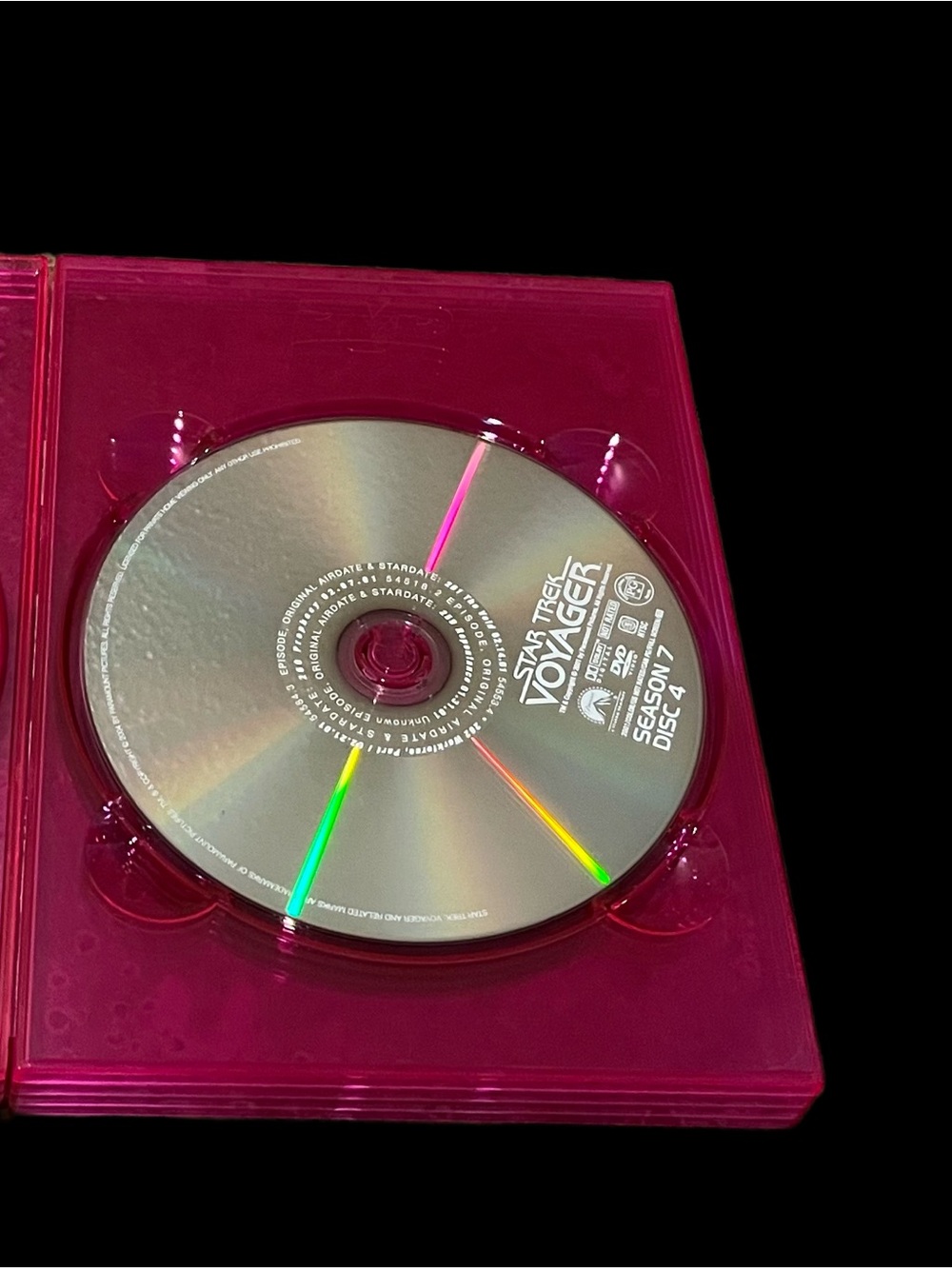 Star Trek Voyager Season 7 Disc 4 Replacement DVD